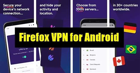 vpn android firefox
